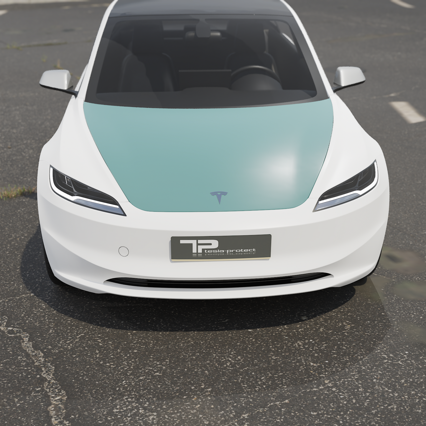 Model 3 “Highland” Film de Protection PPF pour la Peinture de la Capot