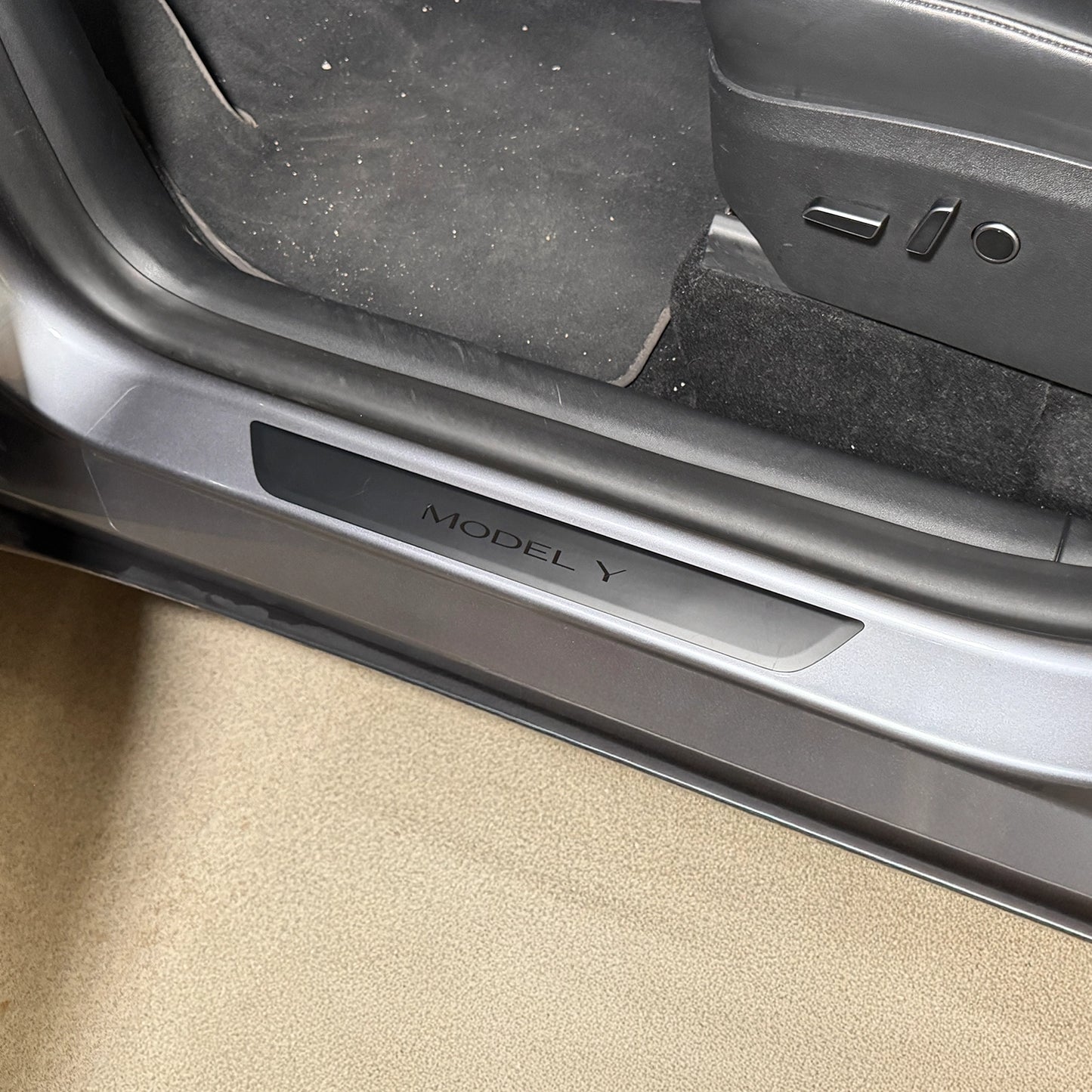 Model Y "Juniper" Film de protection de peinture PPF seuils de porte
