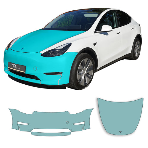 Model Y Frontkit Regular – Kit de film de protection de peinture PPF pour l'avant du véhicule