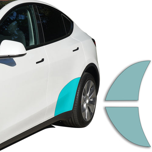 Model Y Sidekit small – Film de protection de la peinture PPF pour la zone de la porte arrière