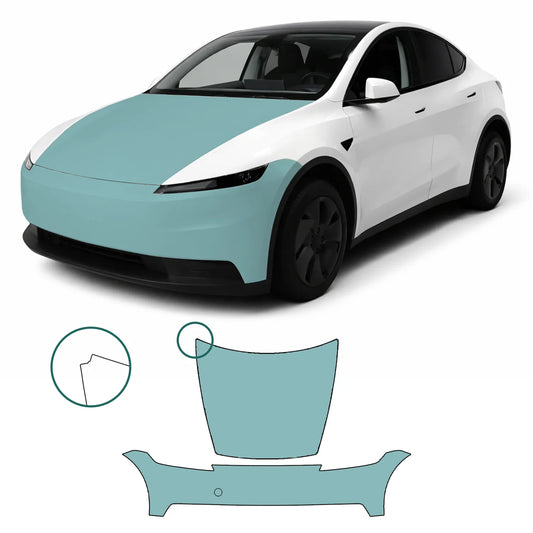 Model Y "Juniper" Standard Frontkit Regular – Kit de Films de Protection de Peinture PPF pour l’avant du véhicule
