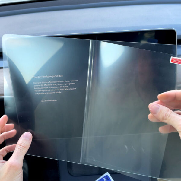 2befair Kit de films de protection d'écran mat/clair pour la Tesla Model S/X